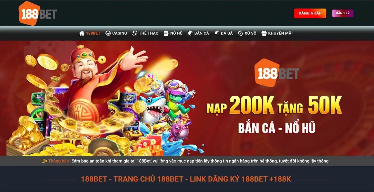 188BET - TRANG CHỦ NHÀ CÁI 188 BET